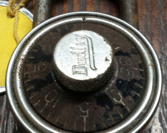 Dudley VIntage Combination Lock