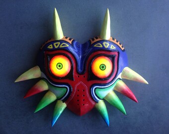 Wearable LED Majora's Mask Replica Zelda Skull Kid Cosplay