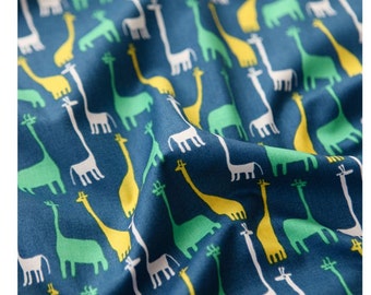 Giraffe Fabric made in Korea by Half Yard