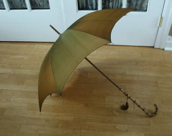 Shot Silk Edwardian Parasol