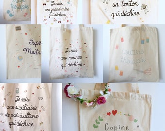 Tote bag-personalized - gift mother Grandma Nana gift her gift him personalized gift