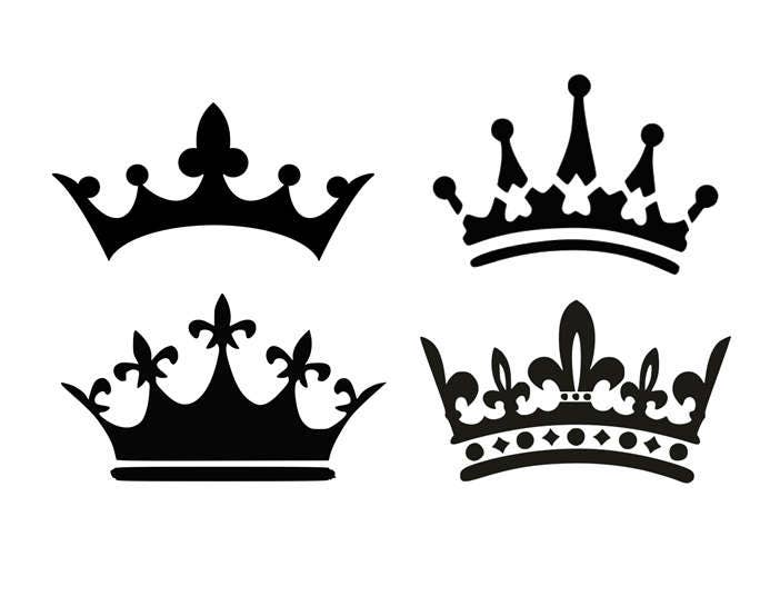 Download Crown svg princess crown svg king crown svg black and