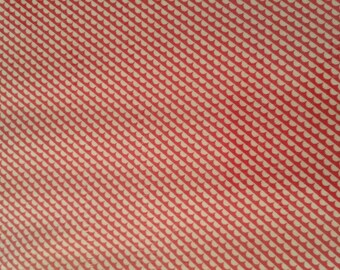 LITTLE RUBY fabric Red Scallops by Bonnie and Camille