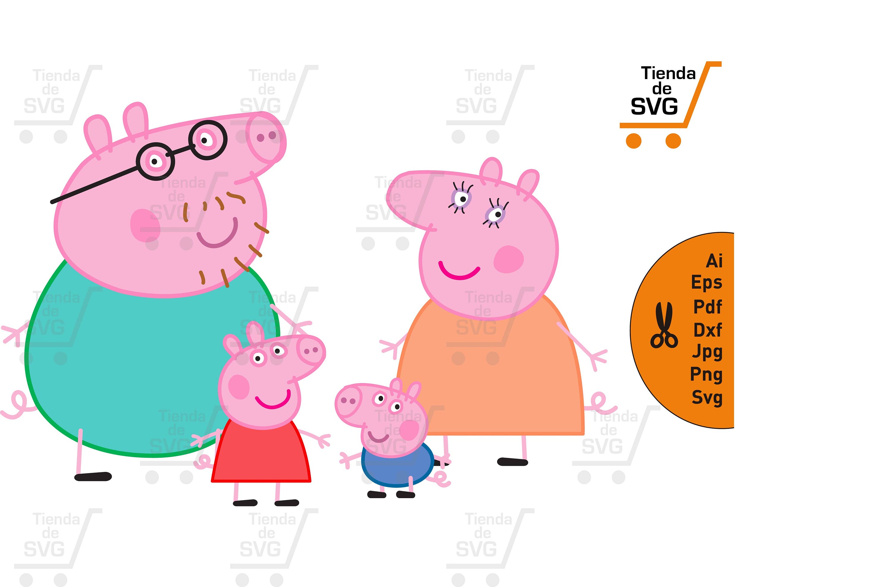 Free Free Peppa Pig Svg 728 SVG PNG EPS DXF File