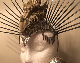 Halloween Dragon Headpiece