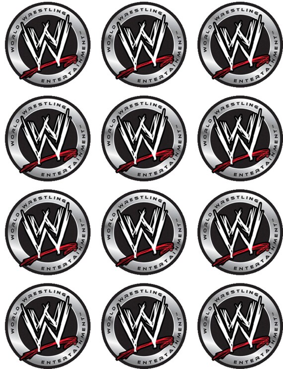 Wwe Logo Edible Cake Image Wwe Logo Edible Cake Image