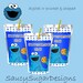 cookie monster juice labels