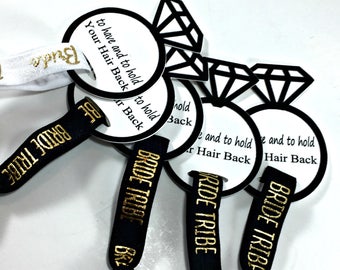 Hair Elastics - Bachelorette Party - Hair Accessories - Hair Ties and Elastics - Girls Weekend - - To have and to hold your hair back
