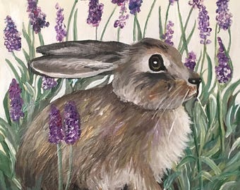 Lavender bunny