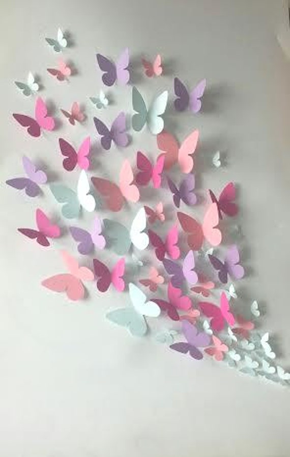 Paper Wall 3D Butterfly 3D Wall Art Paper Butterfly