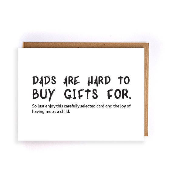 funny fathers day card husband card from daughter fathers