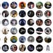 48 one inch round images - Star Wars