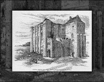 Poster, Many Sizes Available; Castle Rising, Illustrated In Cassell'S History Of England Circa 1902