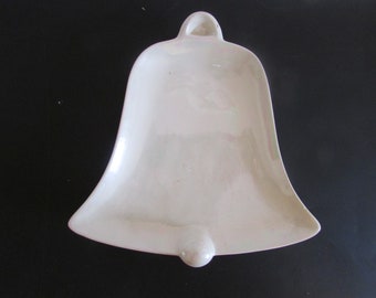 Bell shaped, ceramic candy dish
