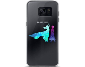 Elsa and Anna Inspired Samsung Case
