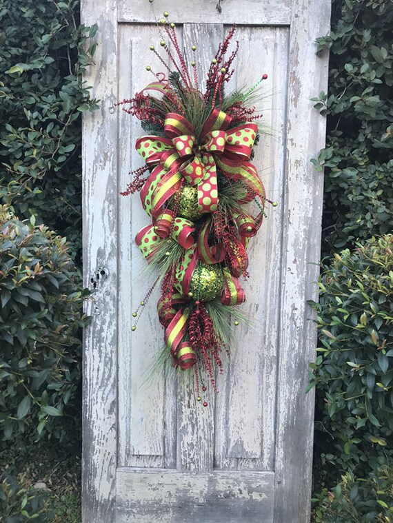 Christmas wreaths for front door Christmas Swags Christmas