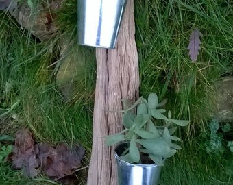 cache pot zinc Driftwood