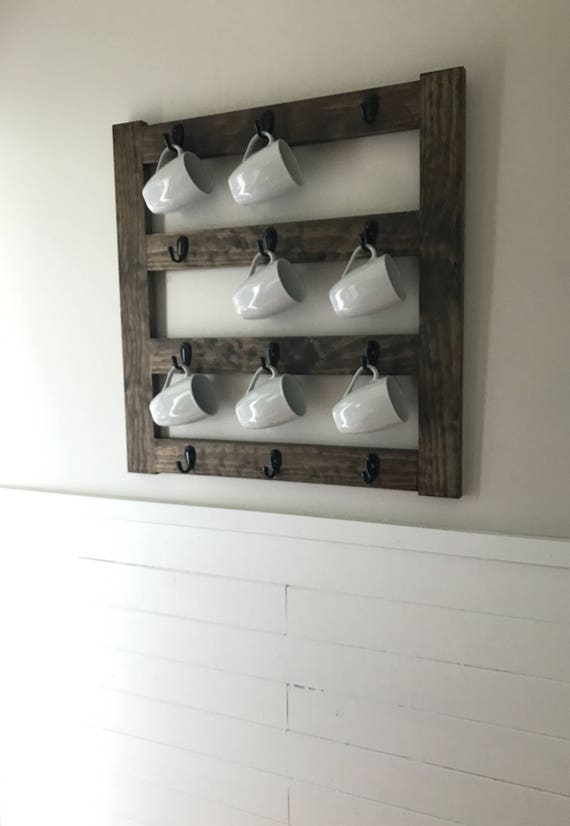 Coffee Mug Rack Coffee Cup Rack Coffee Cup Display