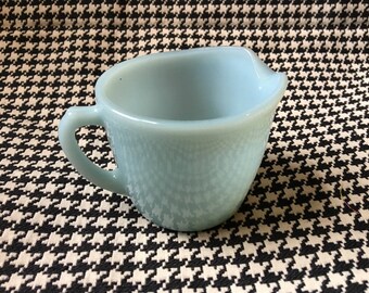 Fire King Blue Creamer