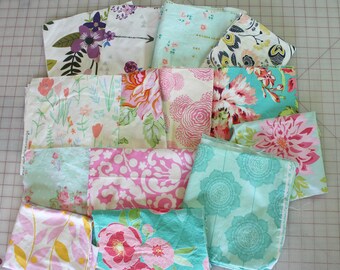 Fabric Scrap Pack - Floral Prints - 12 oz