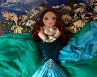 mermaid doll etsy