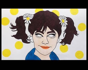 Surrealism Illustrated Pop Art Print