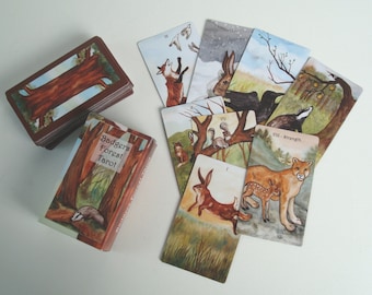 The Badgers Forest Tarot - Animal Art Tarot Card Deck