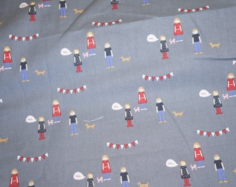 Neighborhood People Fair Cotton Fabric Windham Alyson Beaton By the Yard