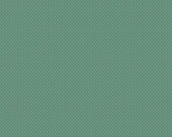 Sequoia Fabric - Andover Fabric - Half Yard - Elegant Burlap Blue Spruce Teal Blue Edyta Sitar Laundry Basket Quilts Fabric A-8626-T