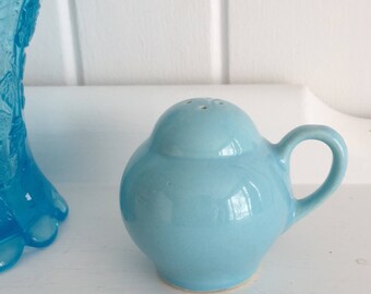 Vintage Blue Hall Salt Shaker