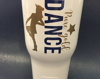Custom Dance Team Stainless Steel 30 oz. Tumbler