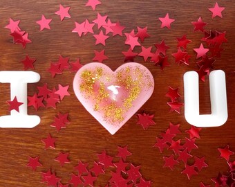 Lovers candle / Valentines white and pink scented candles / Wax melts and floating scented candle / Original candle / Lovers gift
