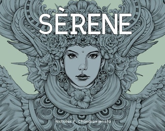 Serene (SIGNED) - Coloring Book by Nicholas Filbert Chandrawienata