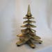 Brass Christmas tree, Vintage Christmas tree, Enesco Christmas tree, Solid Brass Christmas decoration, Christmas figurine, Brass tree