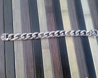 Flat chain bracelet Templar