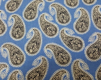 Paisley by David Textiles 100% Cotton by the yard
