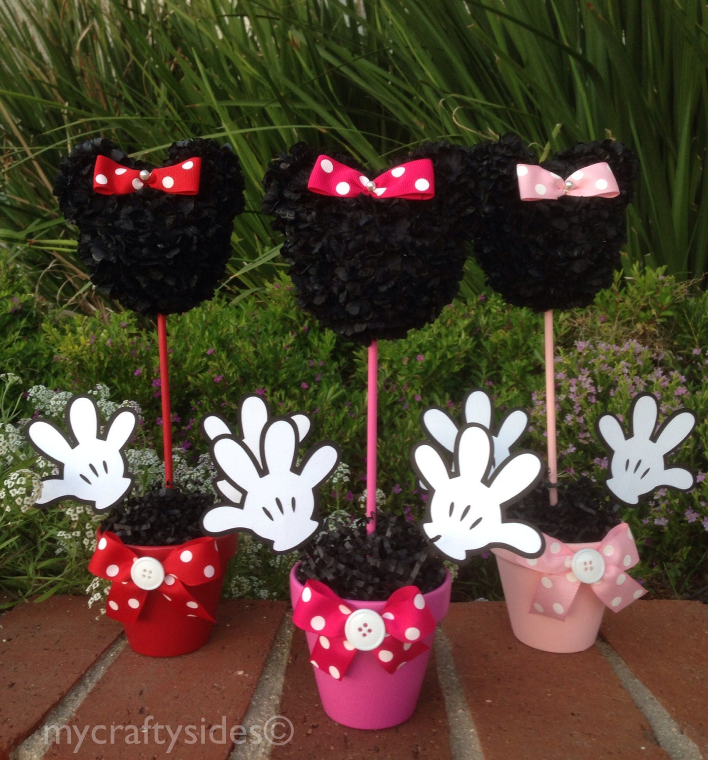 Minnie Mouse Centerpiece 12 Inch Minnie Mouse Party