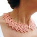 İnstant Download, Crochet Collar Pattern, Tutorial Crochet Peter Pan Collar Pattern