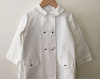 Vintage Girls Coat * Vintage Little Girls Coat * Baby Girls Coat * Vintage Childrens Coat * Classic Kids Coat Size 12 - 24 Months