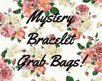Surprise Bracelet Grab Bags. Jewelry, gift, beaded,