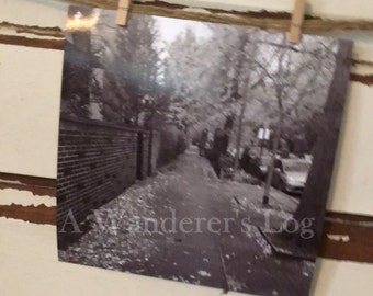 Sidewalk in the City