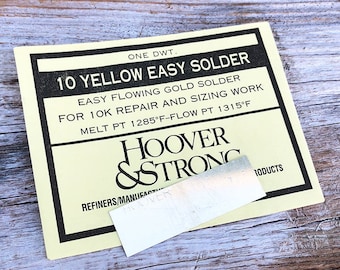 10K Yellow Repair Gold Solder Easy (SR10Y)