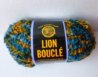 Yarn Sale - Hazelnut Lion Boucle by Lion brand Yarn