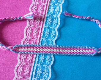 Transgender pride friendship bracelet trans LGBT LGBTQ queer