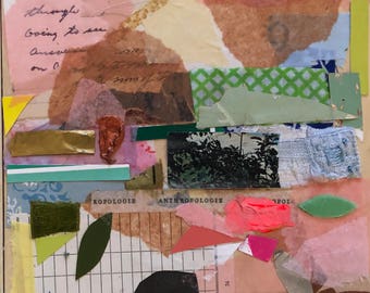 If Only Anthro Original Collage