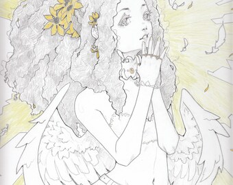 Original Artwork - Winged Back