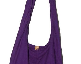 cotton sling crossbody bag