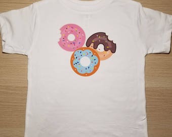 Toddler 2T 3T 4T 5T Donut T-Shirt