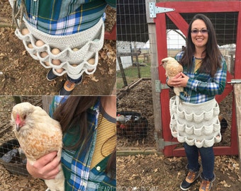 An Egg-cellent Apron ***CROCHET PATTERN***