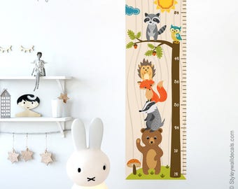 Growth chart sticker Growth chart sticker